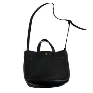 Portland Leather Black Shoulder Bag